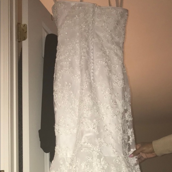 Wedding Dress and Veil - Picture 2 of 8